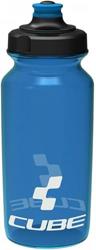 Cube Icon Bottle - Blue, 0.75L / Bicycle Cycling Cycle Biking Bike Ride Mountain MTB Road Water Liquid Vessel Bidon Flask Sport Outdoor Exercise Drinking Drink Gym Accessory Fits HPP HPA Cage 750ml