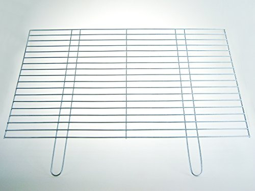 Parrilla 80 x 50 cm – Cojín varillas Ø 4 mm – Estable & pesada con dos asas