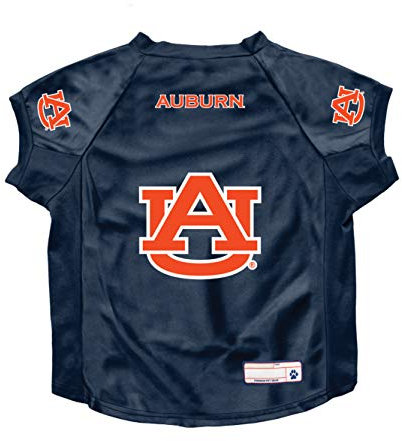 Littlearth NCAA Stretch Pet Jerseys for Trikot, Auburn Tigers, XXL/Big-Dog(Neck:22-26,Girth:34-38,Back:24-30)