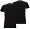 Levi's Herren Levis Men Solid Crew 2p T-Shirt (2er Pack), Black (Jet Black 884), Medium