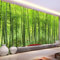 Natur Landschaft Grün Bambus Wald Tapete 3D Fototapete für Wände Wohnzimmer TV Sofa Hintergrund Wanddekorationen fototapete 3D Tapete effekt Vlies wandbild Schlafzimmer-400cm×280cm
