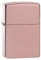Zippo Windproof Lighter - High Polished Rose Gold Finish - Refillable for Lifetime Use - Adjustable Flame - Gift Box - Metal Construction - Made in USA