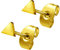 FILANGO 1 Paar Chirurgenstahl Ohrstecker DREIECK Ohr Schmuck Goldfarben