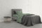 Italian Bed Linen MB Home Basic “Dafne” Bettwäsche-Set, Honolulu, Einzelbett