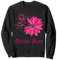 Octobre Rose 2021 Femme Ruban de Sensibilisation Cancer sein Sweatshirt