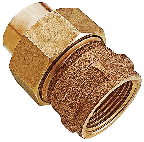 Lötfitting Rotguss | Verschraubung konischdichtend mit Innengewinde | Lötende (i) 15-28 mm auf IG 1/2-1 Zoll >>> 22mm x 1 Zoll