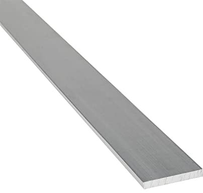 Asta piatta in alluminio, profilo piatto, in acciaio piatto, 12 x 5 mm x 1.000+-5 mm