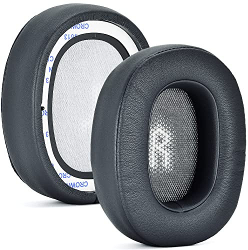 Everest-710 defean - Almohadillas de repuesto para auriculares inalámbricos Bluetooth JBL Everest-710 Everest 710, espuma con cancelación de ruido de alta densidad, grosor añadido (titanio)