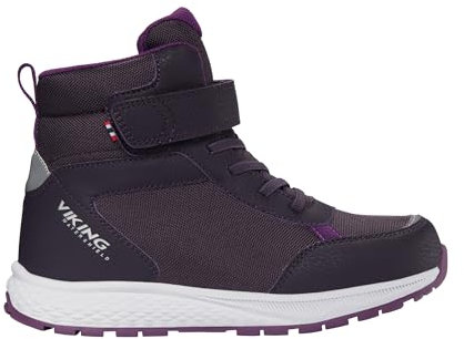 Viking Unisex Kinder Equip Warm Wp 1v Snow Boot, Aubergine Purple, 39 EU