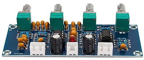NE5532 Tone Board VorverstäRker mit HöHen Einstellung LautstäRke VorverstäRker Regler für die VerstäRker Platine