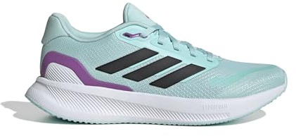 adidas Damen Runfalcon 5 Running Shoes, semi Flash Aqua/core Black/Cloud White, 40 EU