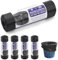 HENGBIRD Lot de 100 sacs de toilette biodégradables - Noir - Pour toilettes de camping, toilettes mobiles, équipements de camping