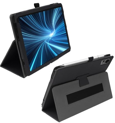 Hoibon Schutzhülle für Teclast T60 Tablet 30,5 cm (12 Zoll), Folio-Aufstellfunktion, automatische Wake/Sleep-Funktion, PU-Leder, Schutzhülle für Smart Cover mit Handschlaufe, Ständer für Android 14
