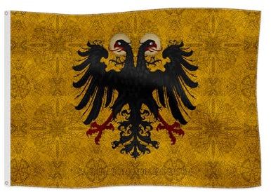 Bandiera dell'Impero Antico Bandiera per Divertimento Outdoor Bandiera Storica (Sacro Romano Impero)