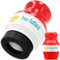 Applicateur de crème solaire Solar Buddies - Rouge - Applicateur de crème solaire et de lotion rechargeable à éponge pour enfants, adultes et familles - Contient 100 ml