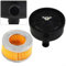 2Sets Air Compressor Muffler, 20Mm Pump Accessories, Thread Air Compressor Silencer Filters, For Oil-Less Air Compressor Intake Inlet