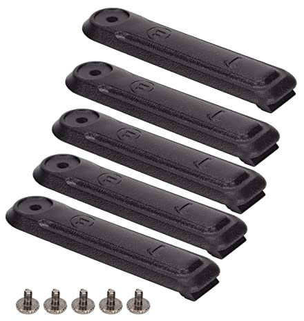 VBESTLIFE Headset Radio Dust Cover Plastic Universal Radio Dust Cover Heavy Duty 5pcs with Screws for for UV-9RPlus