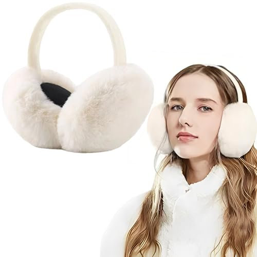 MOAZIFI Ohrenwärmer Damen, Ohrwärmer, Ohrenschützer Damen, Ohrenschützer Winter, Ohrenschützer Für Damen, Ohrenschutz Für Kaltes Wetter, Outdoor-Ohrschützer Herren Unisex Ohrenschützer Faltbare