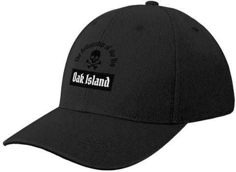 CIZIEOE Baseball Kappe Baseball Cap Oak Island - Fellowship of The Dig Baseball Cap Neu im Sortiment Thermovisier modisch Damen Herren