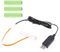 BAHJKASD Cable convertidor de batería USB 5 V2A a 6 V, 1 A, LR6, potencia 4 x 1 5 V, pilas LR6 en mandos a distancia de juguete