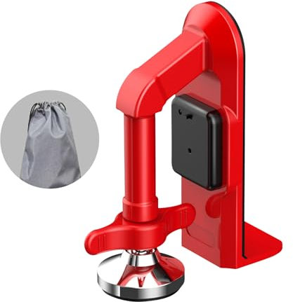 Portable Alarm Door Stopper, Security Lock and Jammer for Travel, Anti-Theft Blocker for Home, Apartment, House - Rental Blocking Device