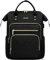 LOVEVOOK Laptop Backpack Womens, 17 inch Laptop Rucksack Bag for Women, Large Ladies Backpacks Waterproof School Bags with USB Port, Fashion Daypacks for Uni College Work Travel, Black