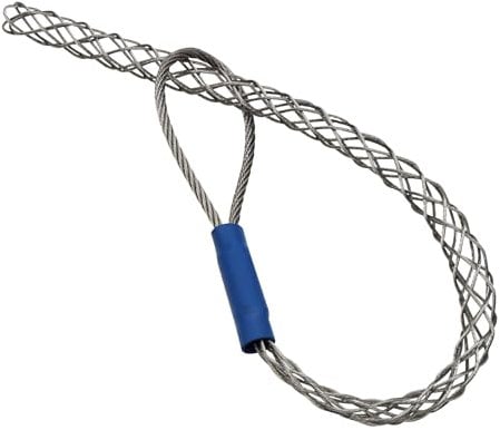 Abeicy 1 Pack Cable Pulling Grip, Electrical Wire Puller Socks, Stainless Steel Mesh Sleeve Lassos Strand for 4-6mm OD Cord, Flexible Cable and Wire