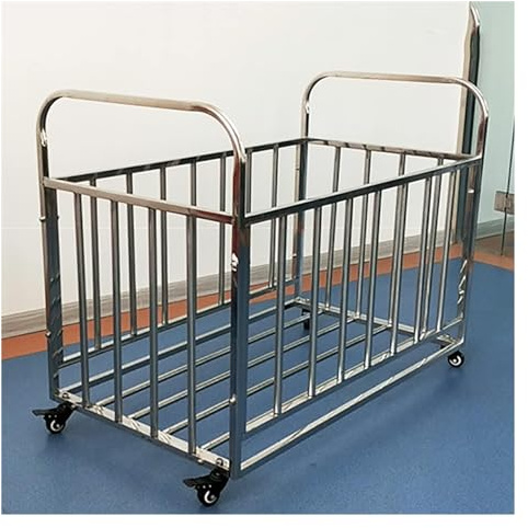 Basketball Cage Bin Sports Equipment Organizer - Heavy Duty Extra Large Ball Holder for Indoor Outdoor Gym & School Use