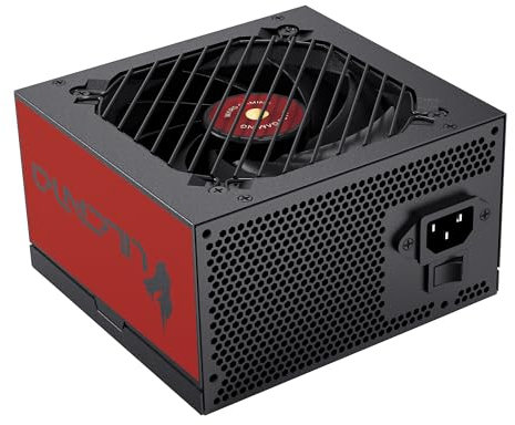 Mars Gaming MPVU750SI, Fuente Alimentación ATX 750W, 10 Años Seguridad, 80 Plus Silver, +87% Eficiencia, Tecnologías AI2-RPM, DC-DC y SMD, PFC-Activo, Condensadores Japoneses Toshin Kyogo 105º, Rojo