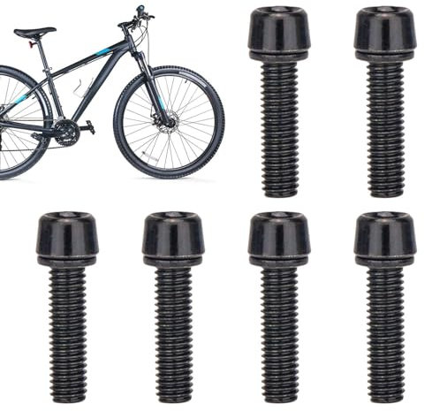 Fahrrad Vorbau Schrauben - Fahrrad Stamm Bolzen | Kegelkopf Schraube | Rad Kegelschrauben | Schrauben Fahrradschaft Schraube | Rad Vorbau Feste Bolzen | Fixierelemente Fahrradlenker Vorbau