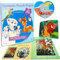 Bulk Disney Classics Puzzlebuch, 5er-Pack, ab 200 Jahren, Alter 4–6, 3–5 Jahre, König der Löwen, 101 Dalmatiner, Dumbo, Peter-Pan-Puzzles für Kinder, 5 klassische Disney Movie Puzzles im Storybook