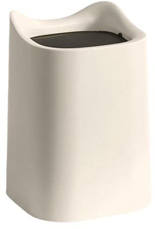 YIXANNX Poubelle de Chevet à Couvercle basculant, Mini-Poubelle élégante pour Une Gestion Facile et Efficace des déchets, idéale pour Un Bureau Un Espace