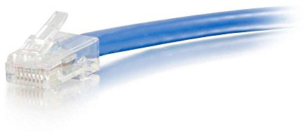 C2G 04085 Cat6 Cable - Non-Booted Unshielded Ethernet Network Patch Cable, Blue (1 Foot, 0.30 Meters)