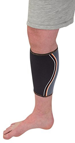 Aidapt Large Elasticated Compression Rehabilitation Calf Support Sleeve for Shin Splints, Cramp and Muscle Injury. Aid for Men and Women