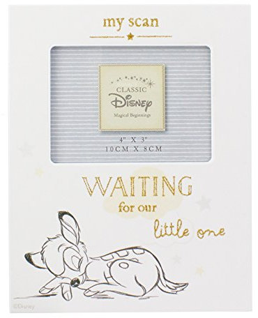 Disneys Bambi My Scan Bilderrahmen für Babyfoto, 10,2 cm x 7,6 cm