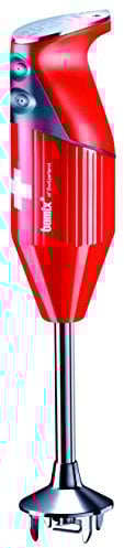 bamix Swissline 200W Blender - Red Bundle Pack with 4 Blades & Accessories