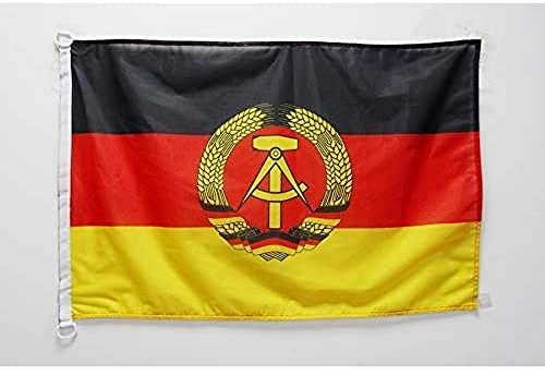 AZ FLAG - Flagge Deutsche Demokratische Republik - 90x60 cm - Ddr Fahne 60 x 90 Cm Aussenverwendung - Flaggen