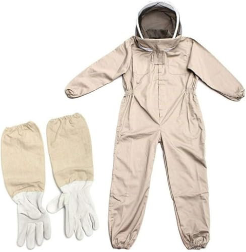 Chalkalon Apicolator-Anzug für Pilotenanzug, professioneller Schutzanzug für Anzünder mit Gummizug, L/XL/XXL 2XL für Männer und Frauen
