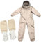 Chalkalon Apicolator-Anzug für Pilotenanzug, professioneller Schutzanzug für Anzünder mit Gummizug, L/XL/XXL 2XL für Männer und Frauen