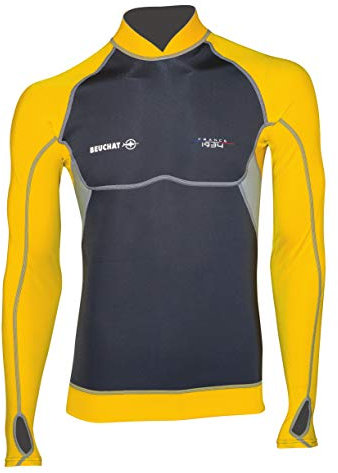 Beuchat Men's Atoll Top aus Neopren, Tauchen Gelb, M
