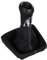 ICT Schaltknauf 3C Schalthebel Schaltsack Schaltmanschette Naht rot, Leder, Kompatibel mit: Seat Ibiza IV Typ 6J/6P 2008 – 2017 (ohne LED / 5-gang)