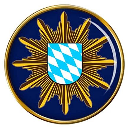 Polizei Bayern Anstecknadel