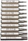 WOWOWO 10 STÜCK CR-V Torx Schraubendreher Bits Set T3 T4 T5 T6 T7 T8 T9 T10 T15 T20 Mobiler Reparaturbit Pflaumenblüten Reparaturkopf