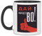 wowshirt Tasse Sowjetunion Propaganda Poster Sowjetische Plakat Russland USSR, Farbe:8t White Black