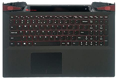 La Shell attorno alla tastiera C conchiglia Shell & Touchpad & tastiera For Lenovo Y50-70 Color Nero Layout inglese americano