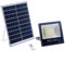 ELEDCO Lampe Solaire 120W Led, Panneau Solaire, Batterie, Télécommande Dimmable, Projecteur Solaire Autonomie 8-15 Heures, IP66