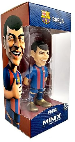 MINIX Collectible Figurines Figura 12 Cms Pedri De FC Barcelona, 13074