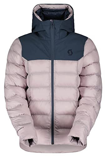 Scott W Insuloft Warm Jacket Colorblock-Pink - Daunen Warme wasserabweisende Damen Winterjacke, Größe L - Farbe Metal Bl