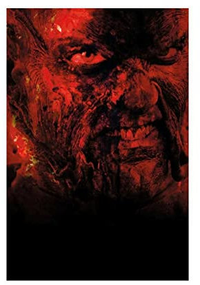 RIPEX Filmposter Jeepers Creepers, Leinwand, Schlafzimmer, Dekoration, Sport, Landschaft, Büro, Raumdekoration, Geschenk, 60 x 90 cm