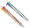 Pinsheng Mehrfarbiger Kugelschreiber 0,5mm Retractable Kugelschreiber Multicolor 6-in-1Mehrfarbige Tintenstifte für Büro,Schulbedarf,Studenten